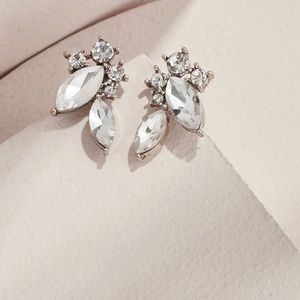 NWT silver Olive + Piper stud earrings
